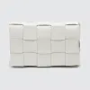葆蝶家/Bottega Veneta 白色 Cassette手袋 578004-VMAY1-9005