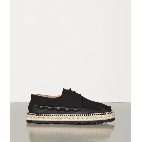 葆蝶家/Bottega Veneta 帆布和小牛皮麻底鞋 578267VT04X1000