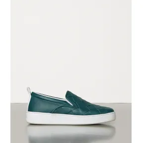 葆蝶家/Bottega Veneta MAXI INTRECCIO编织工艺小牛皮运动鞋 578303VBPG13115