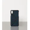 葆蝶家/Bottega Veneta 镂空PAPER小牛皮IPHONE X/XS手机壳 578440VBOY01000