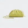 葆蝶家/Bottega Veneta 奇异果绿 迷你手拿包 585852-VCP40-3520