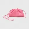 葆蝶家/Bottega Veneta 粉红色 迷你手拿包 585852-VCP40-5608