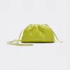 葆蝶家/Bottega Veneta 奇异果绿 迷你手拿包 585852-VCPP1-3520