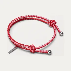 葆蝶家/Bottega Veneta INTRECCIATO编织小羊皮双色手链 591900V395B8934