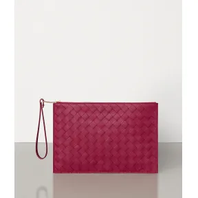 葆蝶家/Bottega Veneta 中号MAXI INTRECCIO编织手拿包 592053VO0BM6215