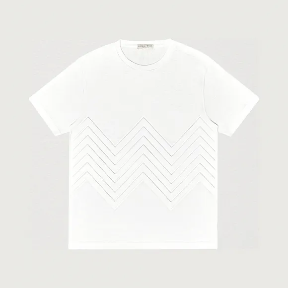 葆蝶家/Bottega Veneta 针织棉质T恤衫 595619VKAB09122