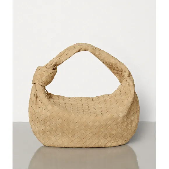 葆蝶家/Bottega Veneta 砂金色 中号BV JODIE手袋 600261-VCP90-9740
