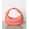 葆蝶家/Bottega Veneta 蜜桃色 BV Jodie手袋 600261-VCPP0-6584