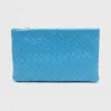 葆蝶家/Bottega Veneta 清幽色 手拿包 608232-VCPP2-4611