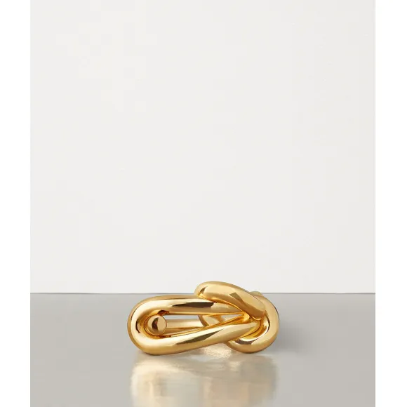 葆蝶家/Bottega Veneta 镀金纯银戒指 608714VAHU08120