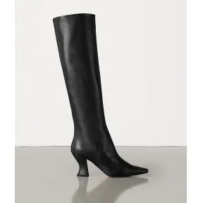 葆蝶家/Bottega Veneta 小牛皮ALMOND皮靴 608843VBSL01000