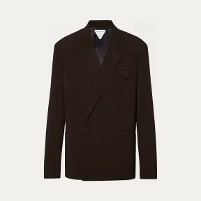 葆蝶家/Bottega Veneta 巧克力色 夹克 618164-VKJ60-2081
