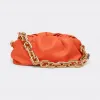葆蝶家/Bottega Veneta 橙色 The Chain Pouch手拿包 620230-VCP40-7642