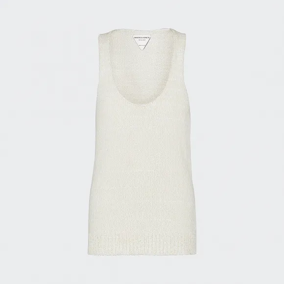 葆蝶家/Bottega Veneta 粉笔白 马甲 628990-VKWB0-9068