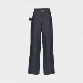 葆蝶家/Bottega Veneta 靛蓝色 牛仔裤 629438-VF4O0-4245