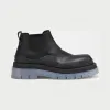 葆蝶家/Bottega Veneta 黑色、透明色 BV Tire皮靴 630300-VBS50-1026