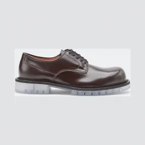 葆蝶家/Bottega Veneta 深咖啡色 系带鞋 631313-VBS30-2006