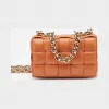 葆蝶家/Bottega Veneta 黏土粉色 The Chain Cassette手袋 631421-VBWZ0-7628