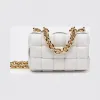 葆蝶家/Bottega Veneta 白色 The Chain Cassette手袋 631421-VBWZ0-9009