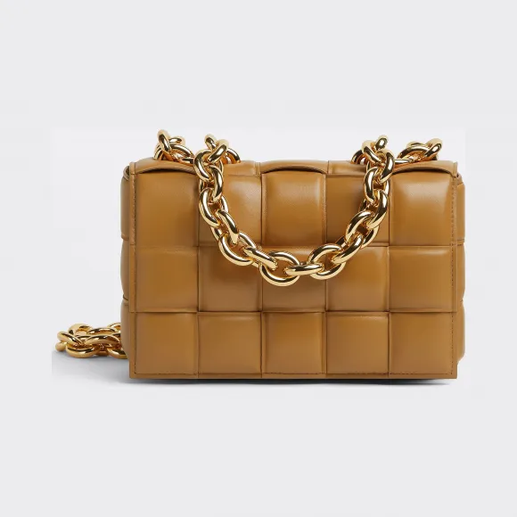 葆蝶家/Bottega Veneta CHAIN CASSETTE斜挎包 631421VBWZ09830