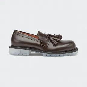葆蝶家/Bottega Veneta 深咖啡色 乐福鞋 632509-VBS30-2006
