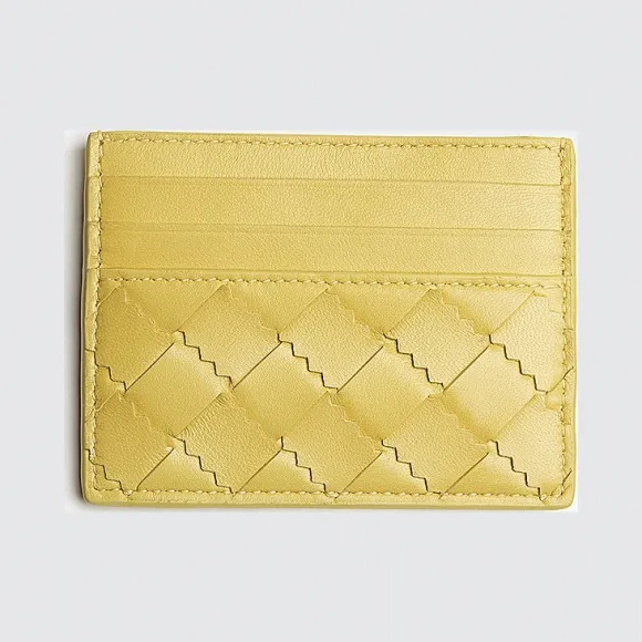 葆蝶家/Bottega Veneta 稻草色 卡套 635042-VA961-7144