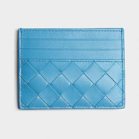 葆蝶家/Bottega Veneta 清幽色 卡包 635042-VCPP3-4611