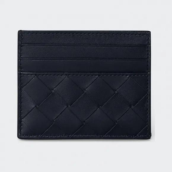 葆蝶家/Bottega Veneta 午夜蓝 卡片夹 635057-VCPQ3-4251