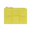 葆蝶家/Bottega Veneta 浅绿色 50% 小牛 皮质r |50% Lamb 皮质r 女士 卡包 651393-VCQC4-3520