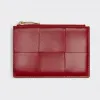 葆蝶家/Bottega Veneta 女士-小皮具-卡片包-拉链卡包 651393VCQC46358