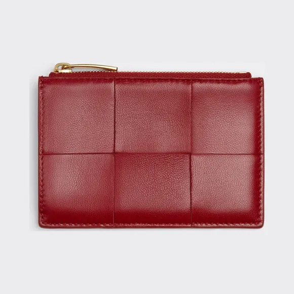 葆蝶家/Bottega Veneta 女士-小皮具-卡片包-拉链卡包 651393VCQC46358