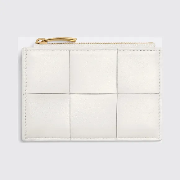 葆蝶家/Bottega Veneta 女士-小皮具-卡片包-拉链卡包 651393VCQC49143