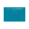 葆蝶家/Bottega Veneta 蓝色 50% Lamb 皮质r|50% 小牛 皮质r 女士 卡夹 651401-VCQC4-4403