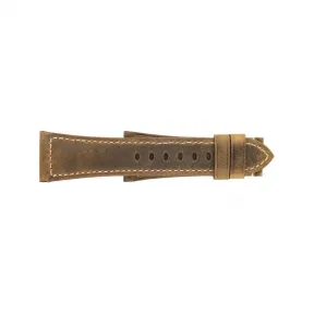 沛纳海/Panerai 深棕色米色  表带 MX00711V