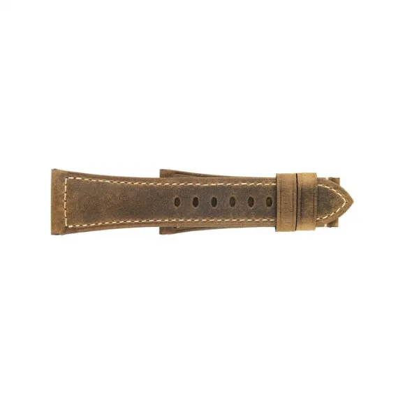 沛纳海/Panerai 深棕色米色  表带 MX00711V