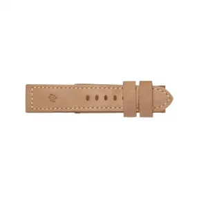 沛纳海/Panerai 棕色米色 24/22 MM 表带 MXE051DH