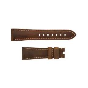 沛纳海/Panerai 深棕色米色 24/22 MM 表带 MXE0BZN5