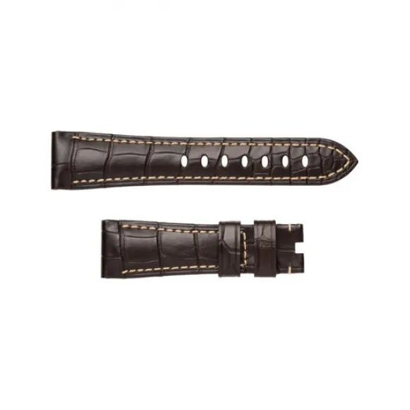 沛纳海/Panerai 深棕色米色 22/18 MM 表带 MXE0C0SD
