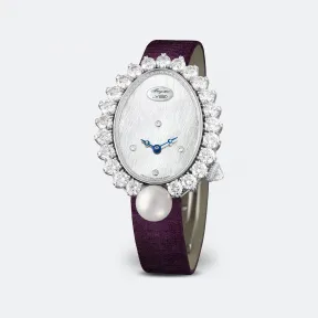 宝玑/Breguet 高级珠宝腕表系列 白色金 自动机械机芯 女表 GJ29BB8924-5D58