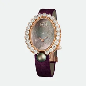 宝玑/Breguet 高级珠宝腕表系列 玫瑰金 自动机械机芯 女表 GJ29BR8924-TDT8