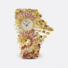 宝玑/Breguet 高级珠宝腕表系列 18K黄金 镶钻 自动机械机芯 女表 GJE19BA20-8589DM1