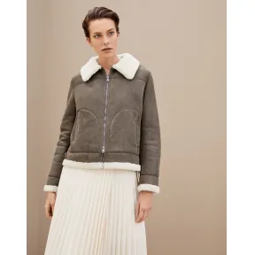 布内罗·古奇拉利/Brunello Cucinelli 皮革 (192MPMGL8874) - 女款 外套和夹克