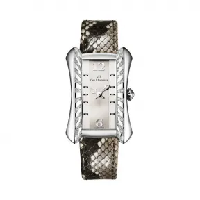 宝齐莱/Carl F. Bucherer 雅丽嘉系列 不锈钢镶钻 石英机芯 女表 00.10705.08.16.11