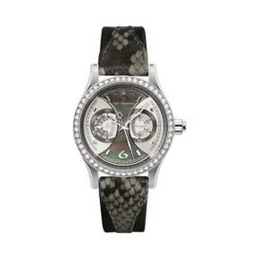宝齐莱/Carl F. Bucherer 马利龙系列 精钢镶钻 手动机械机芯 女表 00.10904.08.86.11