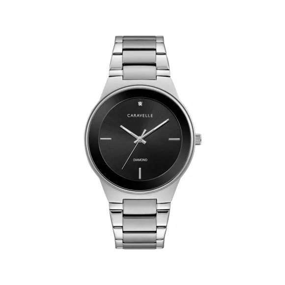 宝路华/Bulova Caravelle系列 40 MM 不锈钢 石英机芯 手表 43D106