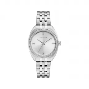 宝路华/Bulova Caravelle系列 32 MM 不锈钢 石英机芯 手表 43L214