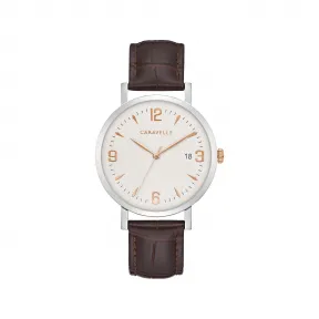 宝路华/Bulova  39 MM 不锈钢 石英机芯 手表 44A118