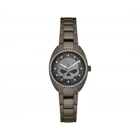 宝路华/Bulova Harley-Davidson®系列 32 MM 不锈钢 石英机芯 手表 78L124