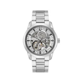 宝路华/Bulova Classic Automatic 系列 43 mm 不锈钢 自动机械机芯 男表 96A267