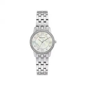 宝路华/Bulova  27 MM 不锈钢 石英机芯 手表 96X155